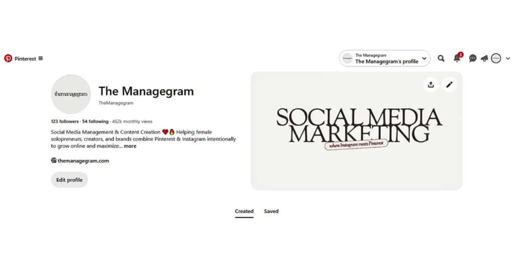 pinterest 2024 new profile layout update 2025